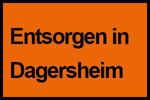 Möbel entsorgen in Dagersheim