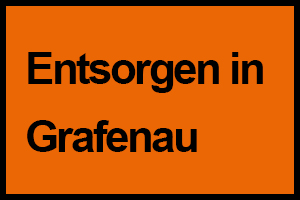 Entsorgen in Grafenau