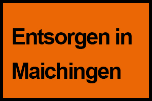 Möbel entsorgen in Maichingen