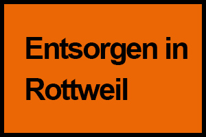 Möbel entsorgung Zimmern ob Rottweil