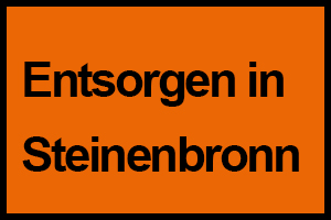 Möbel entsorgen in Steinenbronn