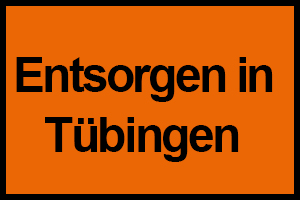 Möbel entsorgen in Tübingen